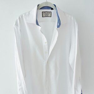 Thomas Pink white dress shirt slim fit